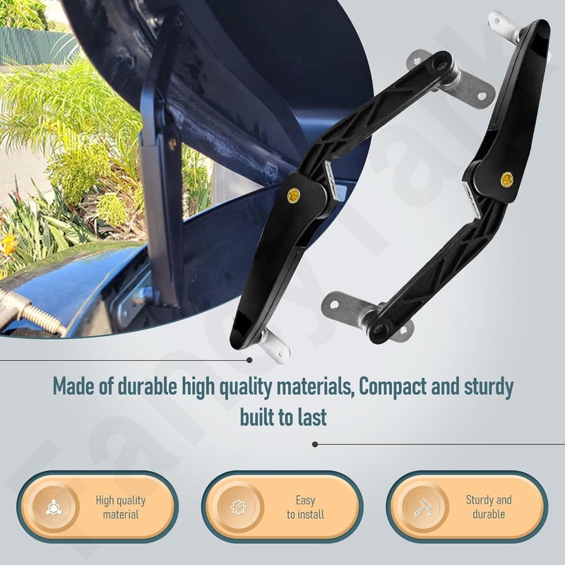 FancyTark 2 Pack Car Roof Box Replacement Lid Lifter 14933 14936 for THU-le 623/624/628/633/634/625/626/635/636 - Image 4
